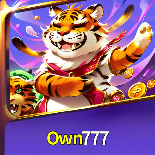 Imagem promocional da Own777 mostrando a plataforma e suas vantagens